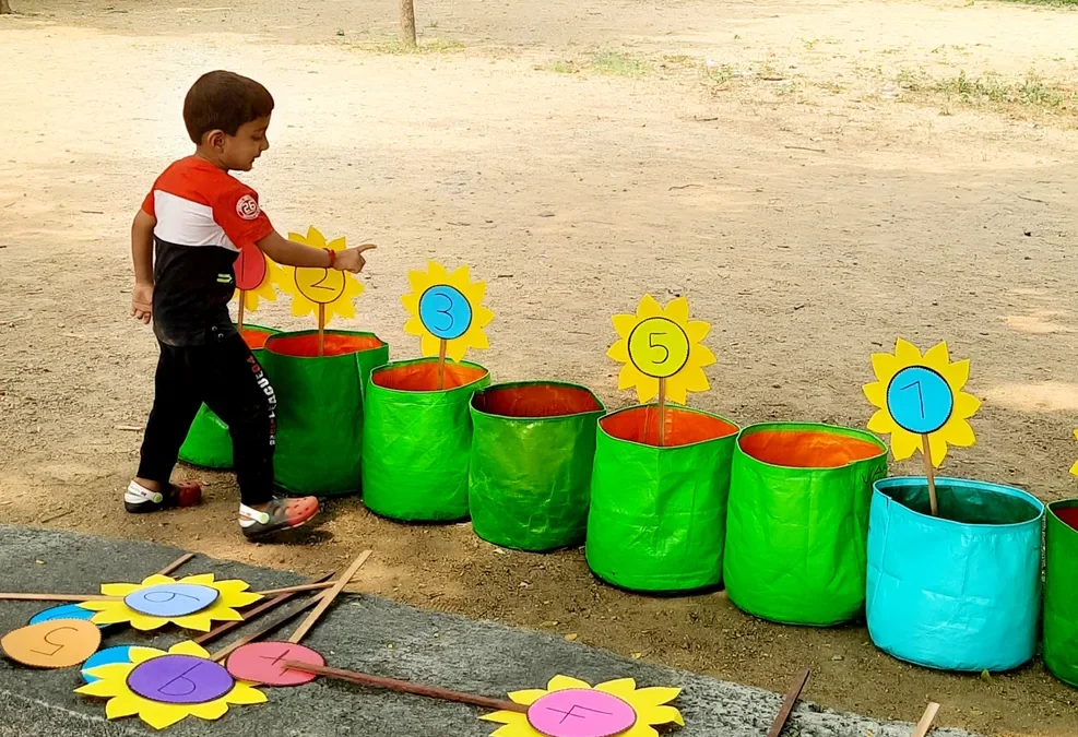 Number Learning Activities: A Journey Through Sunflowers and Shirts