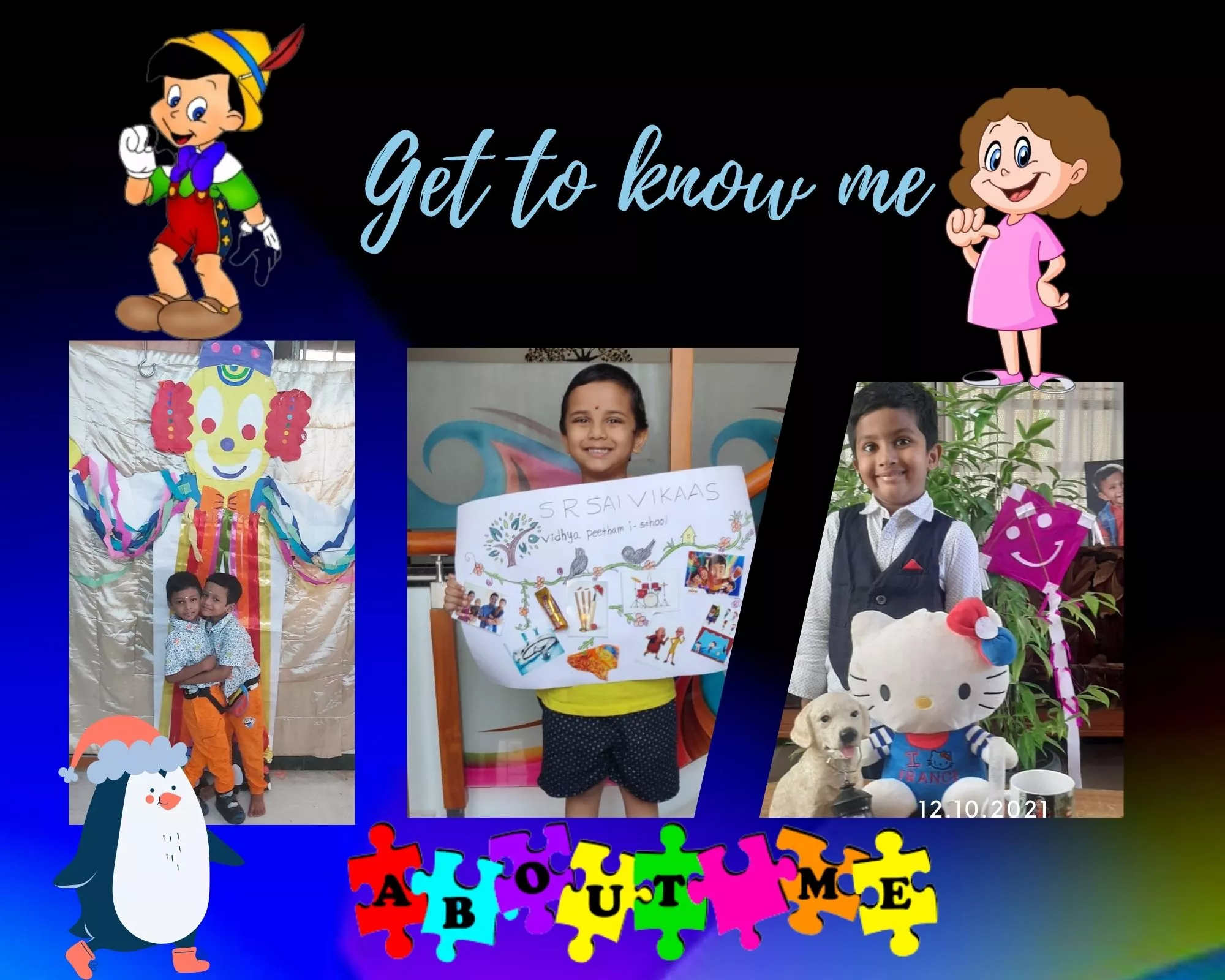 All about me 1 UKG Activity 2021