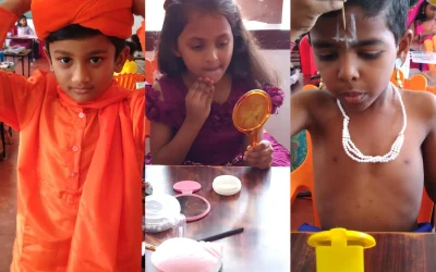 Role Play: Grade 1 & 2 Embrace ‘Aritharam Activity