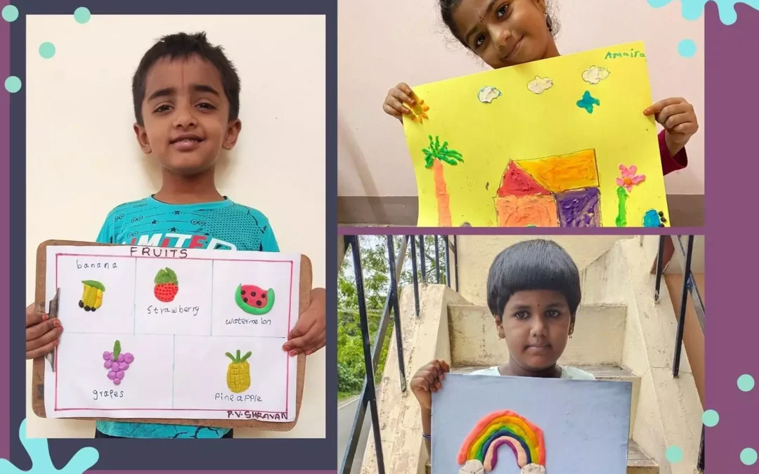 Clay Modelling – 1st std – CBSE School Salem