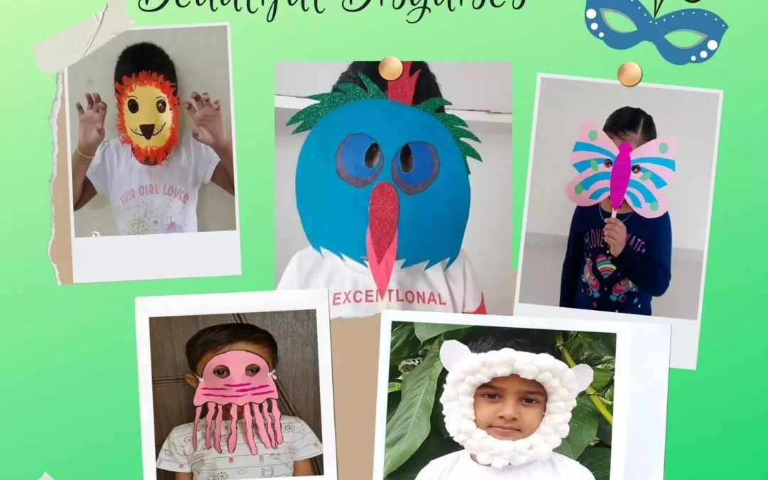 Creative Mask Making Activity – 1st std