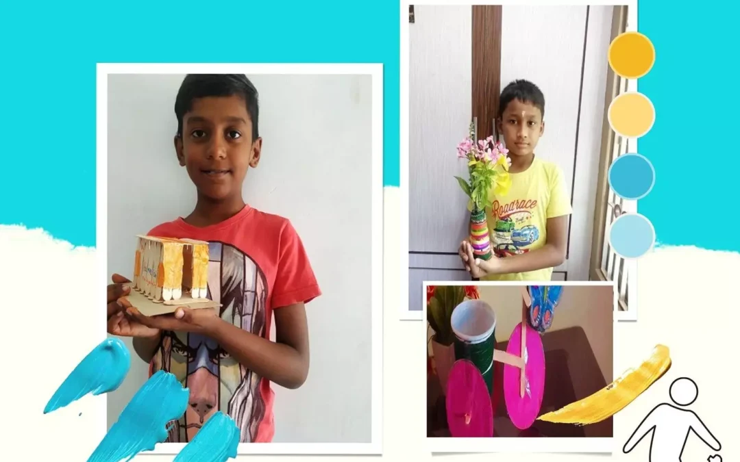 Grade 5’s Waste Recycling at Top CBSE School in Salem