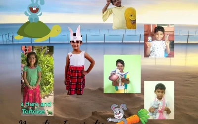 Virtual Storytelling by UKG Kids at Vidhya Peetham i-School