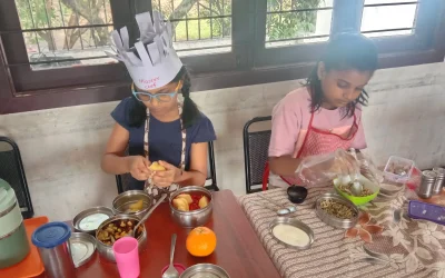Raw Foods – Flameless Cooking by 3rd Std Chefs
