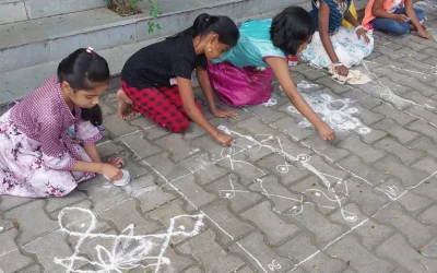 Rangoli Kolam – 3rd to 5th