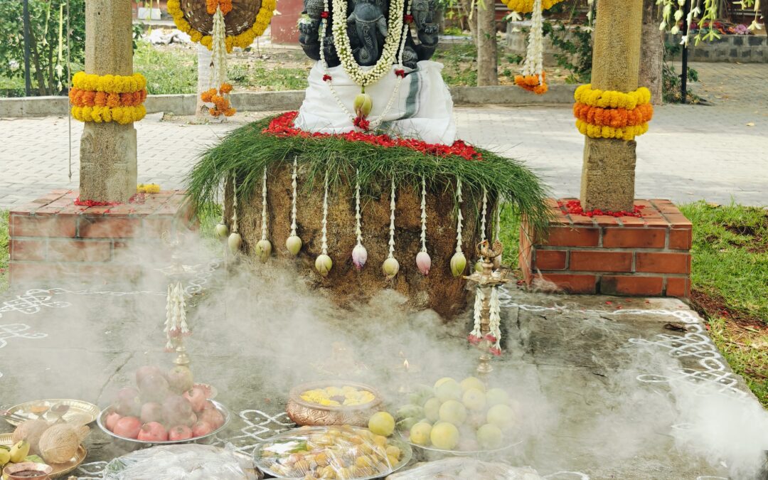 Celebrating Vinayagar Chaturthi Together at School