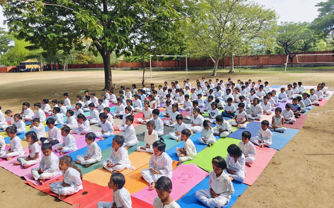 Breathe In, Breathe Out: International Day of Yoga at School